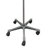 McKesson IV Stand Floor Stand 2 Hooks 5 Legs with Casters (1223671_EA) 1/EA
