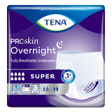 TENA ProSkin Overnight™ Super Unisex Adult Absorbent Underwear Pull On with Tear Away Seams Medium Disposable Heavy Absorbency (1053408_BG) 14/BG