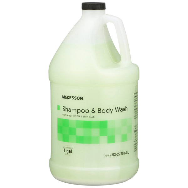 McKesson Shampoo and Body Wash 1 gal. Jug Cucumber Melon Scent (877021_EA) 1/EA