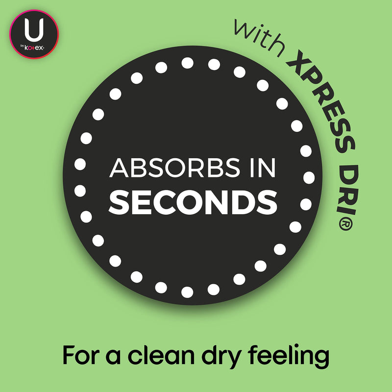 U by Kotex® Security® Lightdays Feminine Pad Regular Absorbency (1197231_PK) 16/PK