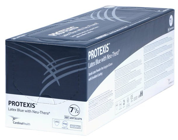 Protexis™ Latex Blue with Neu-Thera® Surgical Glove Size 7 Sterile Latex Standard Cuff Length Smooth Blue Not Chemo Approved (806525_BX) 50/BX