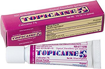 Topicaine® Topical Pain Relief 5% Strength Lidocaine Topical Gel 10 Gram (887530_EA) 1/EA
