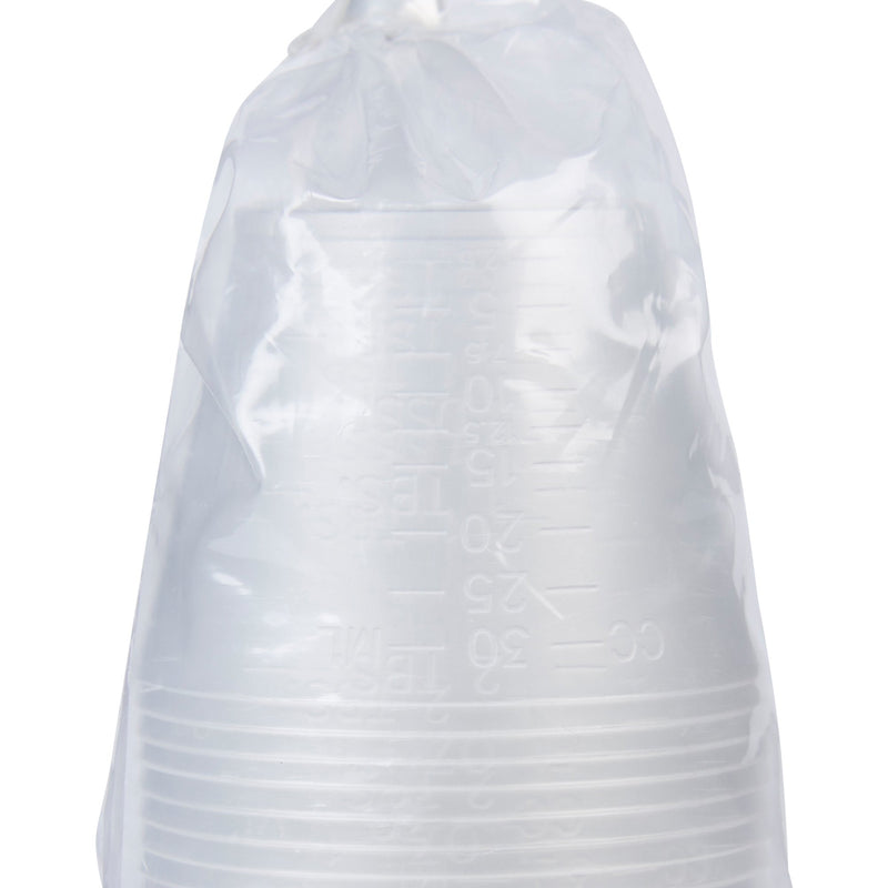 McKesson Medicine Cup 1 oz. Translucent Plastic Disposable NonSterile (1228933_SL) 100/SL