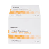 McKesson Tongue Depressor 5-1/2 Inch Length Wood Junior (508717_CS) 10/CS