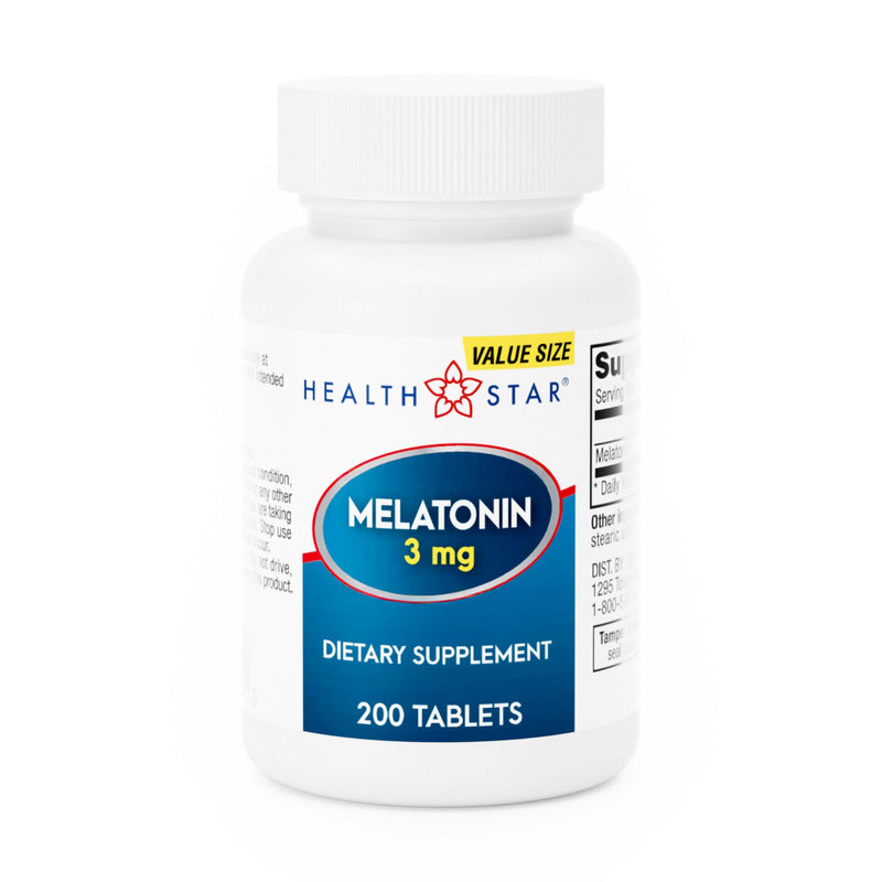 Geri-Care Natural Sleep Aid 200 per Box Tablet 3 mg Strength (1150847_CS) 12/CS