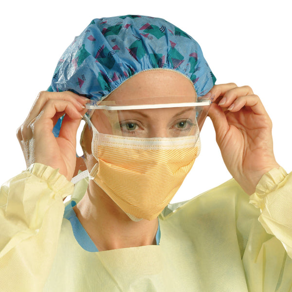 SafeView Safety Glasses Fit Over Clear Tint Assorted Color Frames Over Ear One Size Fits Most (547415_CS) 50/CS