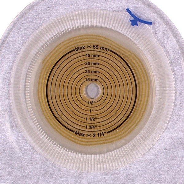 Assura® Urostomy Pouch One-Piece System 9-1/2 Inch Length Flat, Trim to Fit 3/8 to 2-1/4 Inch Stoma Drainable (473536_BX) 10/BX