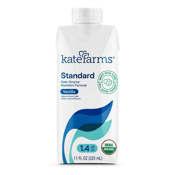 Kate Farms Standard 1.4 Oral Supplement Vanilla Flavor Liquid 11 oz. Carton (1170423_CS) 12/CS