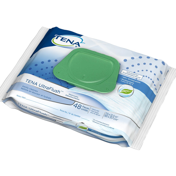 TENA ProSkin™ UltraFlush® Flushable Personal Wipe Soft Pack Scented 48 Count (931638_CS) 576/CS