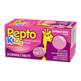 Children's Pepto® Antacid 400 mg Strength Chewable Tablet 24 per Box (783574_BX) 24/BX