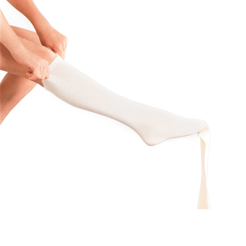Tubigrip® Elastic Tubular Support Bandage 3-1/2 Inch X 1 Yard Large Ankle / Medium Knee / Small Thigh Pull On Natural NonSterile Size E Standard Compression (683725_EA) 1/EA