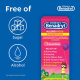Children’s BENADRYL® Allergy Plus Congestion Children's Allergy Relief 12.5 mg - 5 mg Strength Liquid 4 oz. (1252651_EA) 1/EA