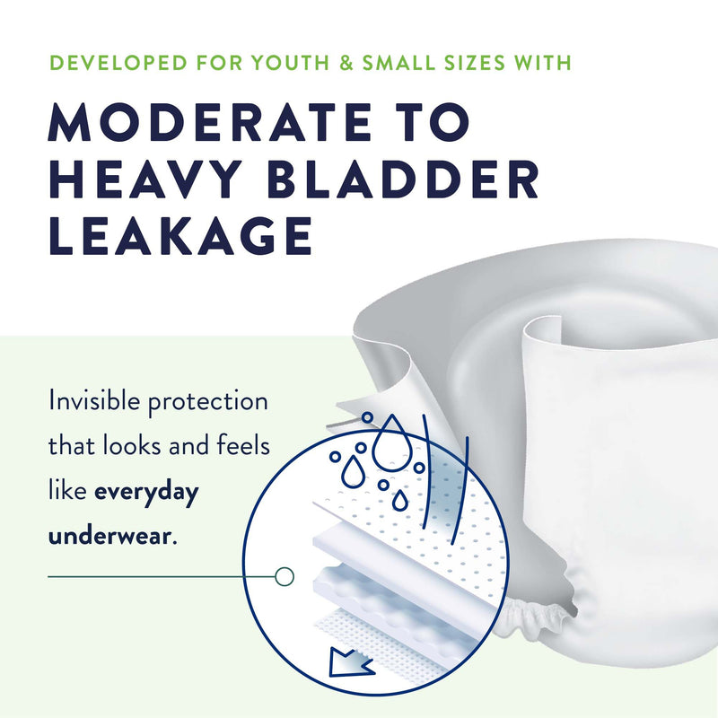 Prevail® Daily Unisex Adult Incontinence Brief Small Disposable Heavy Absorbency (677288_BG) 1/BG