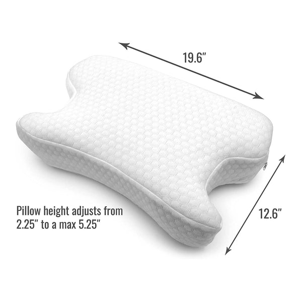 DMI® CPAP Bed Pillow 18 X 17 X 18 Inch (1229030_EA) 1/EA