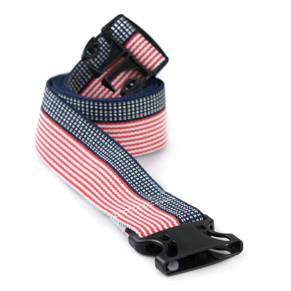 McKesson Gait Belt 60 Inch Length Stars and Stripes Design Polyester (864662_EA) 1/EA