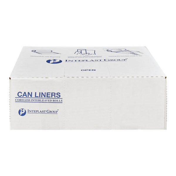 McKesson Trash Bag 16 gal. Clear LLDPE 0.70 mil 24 X 32 Inch Star Seal Bottom Coreless Roll (1137656_CS) 500/CS