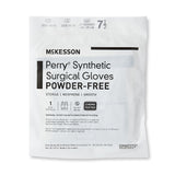 McKesson Perry® Performance Plus Surgical Glove Size 7.5 Sterile Polychloroprene Standard Cuff Length Smooth Dark Green Chemo Tested (1044739_BX) 50/BX
