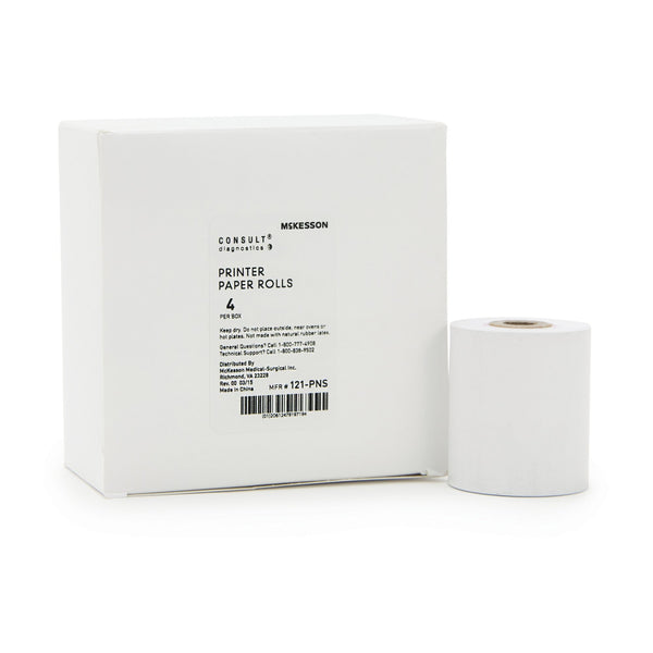 McKesson Consult™ Printer Paper Rolls McKesson 120 or U120 Ultra Urine Analyzer (976924_CS) 200/CS