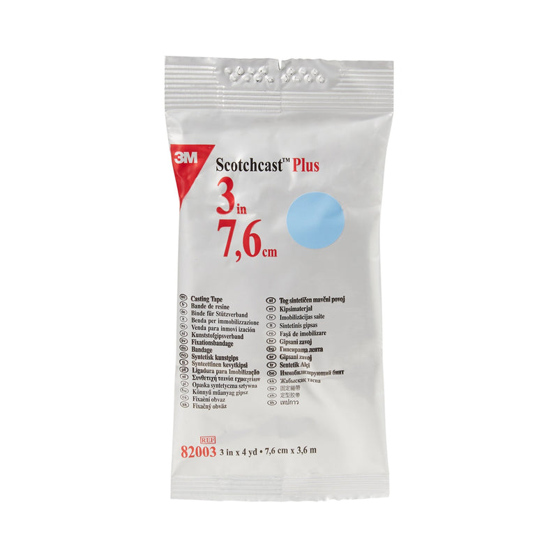 3M™ Scotchcast™ Plus Cast Tape 3 Inch X 12 Foot Fiberglass / Resin Light Blue (199232_CS) 10/CS