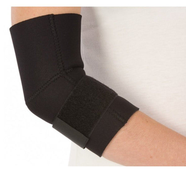 PROCARE® Elbow Support Medium Pull-On with Strap Tennis Elbow Left or Right Elbow Black (380524_EA) 1/EA