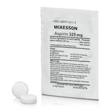 McKesson Pain Relief 325 mg Strength Aspirin Tablet 250 per Box (1111741_CS) 3000/CS