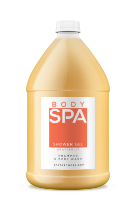 Spa Body Grapefruit Shower Gel -3 gallon case pack Case of 3