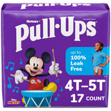 Pull-Ups® Male Toddler Training Pants Size 4T to 5T Disposable Moderate Absorbency (1160322_CS) 68/CS