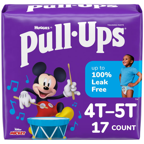Pull-Ups® Male Toddler Training Pants Size 4T to 5T Disposable Moderate Absorbency (1160322_CS) 68/CS