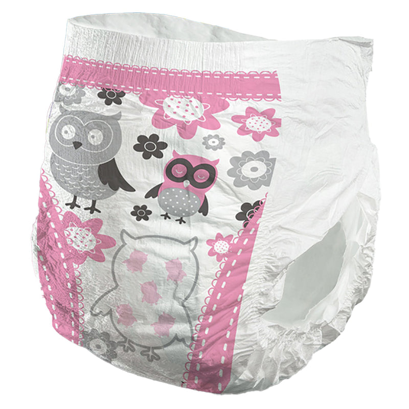 Comfees® Female Toddler Training Pants Pull On with Tear Away Seams Size 2T to 3T Disposable Moderate Absorbency (993239_CS) 156/CS