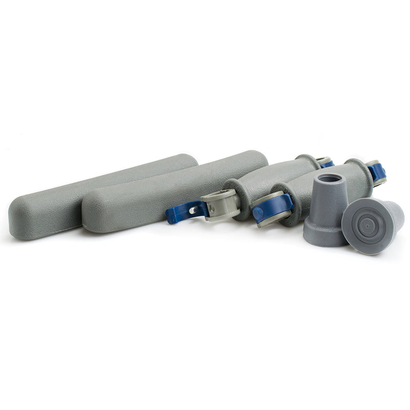 McKesson Crutch Accessory Kit For use with Universal Quick-Adjust Aluminum Crutch, MFR # 146-RTL10433 (1103370_CS) 8/CS