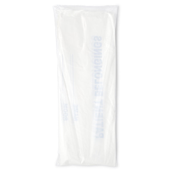 DawnMist Patient Belongings Bag 20 X 20 Inch Plastic Drawtape Closure White (288097_EA) 1/EA