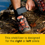 3M™ Futuro™ Sport Deluxe Ankle Stabilizer One Size Fits Most D-Ring / Hook and Loop Strap Closure Foot (971901_EA) 1/EA