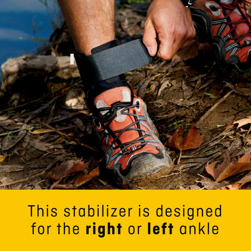 3M™ Futuro™ Sport Deluxe Ankle Stabilizer One Size Fits Most D-Ring / Hook and Loop Strap Closure Foot (971901_EA) 1/EA