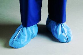 Dura-Fit™ Shoe Cover X-Large Shoe High Nonskid Sole Blue NonSterile (369243_CS) 200/CS