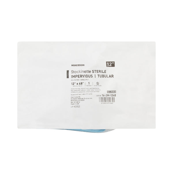 McKesson Surgical Stockinette Impervious / Tubular 12 W X 48 L Inch Sterile (460834_CS) 10/CS