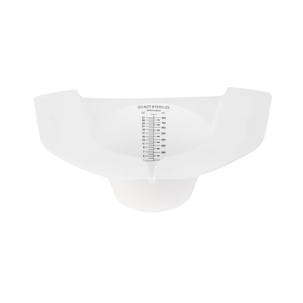 McKesson Commode Specimen Collector 800 mL (27 oz.) Without Closure Unprinted NonSterile (487960_CS) 100/CS