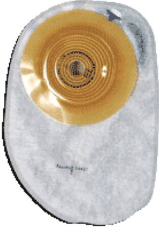 Assura® Colostomy Pouch One-Piece System 8-1/2 Inch Length, Maxi Convex Light, Trim to Fit 3/4 to 1-1/4 Inch Stoma Closed End (551035_BX) 10/BX