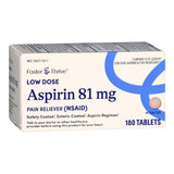 Foster & Thrive™ Pain Relief 81 mg Strength Aspirin Tablet 180 per Bottle (1238965_BT) 1/BT
