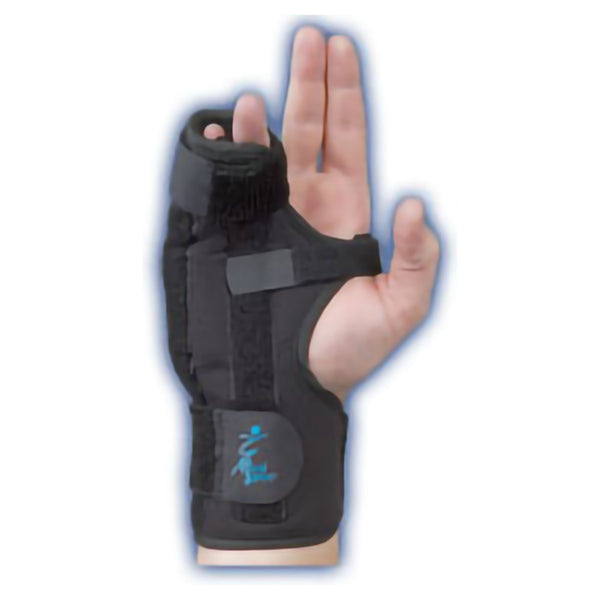 Med Spec® Boxer Fracture Brace Aluminum / Felt Right Hand Black Large (706942_EA) 1/EA