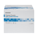 McKesson General Purpose Drape Poly Lined Towel Drape 18 W X 26 L Inch Sterile (68107_CS) 300/CS