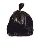 Heritage™ X-Liner™ Trash Bag 60 gal. Black Reprocessed Resin 2 mil 38 X 58 Inch Star Seal Bottom Flat Pack (741372_CS) 100/CS