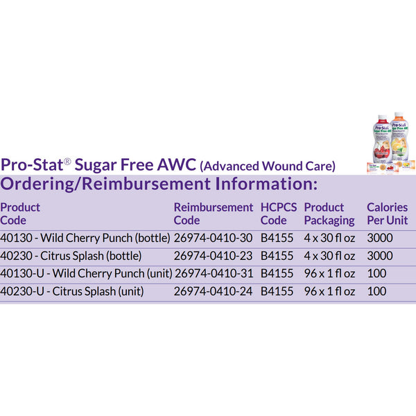 Pro-Stat® AWC Oral Supplement Wild Cherry Punch Flavor Liquid 30 oz. Bottle (625365_CS) 4/CS