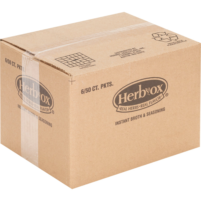 Herb-Ox® Instant Broth Chicken Flavor Liquid 7.5 oz. Individual Packet (1142002_BX) 50/BX