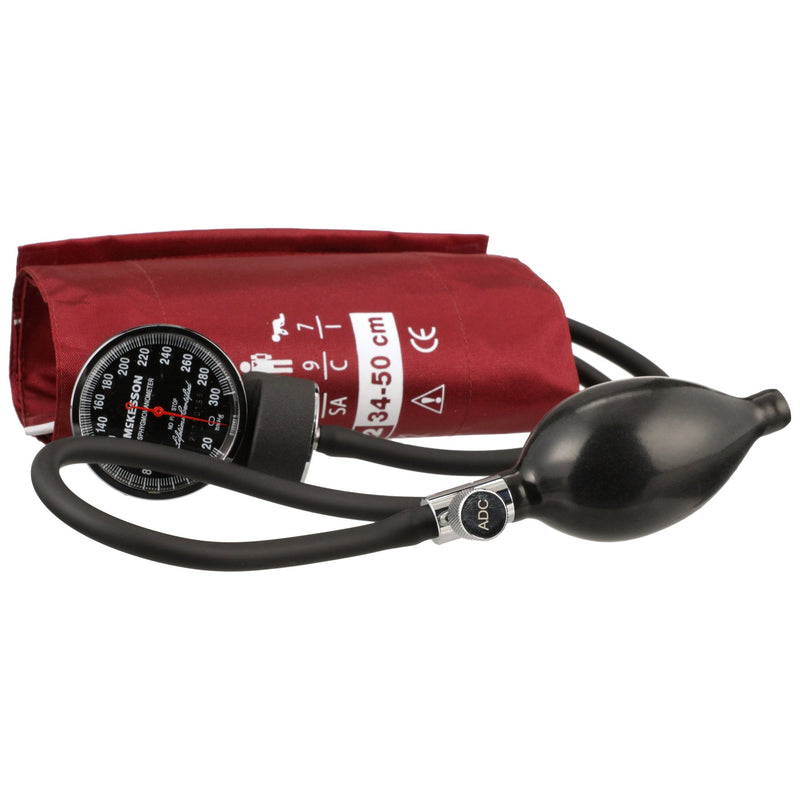 McKesson LUMEON™ Aneroid Sphygmomanometer Unit Large Adult Cuff Nylon Cuff 34 - 50 cm Pocket Aneroid (803187_CS) 20/CS