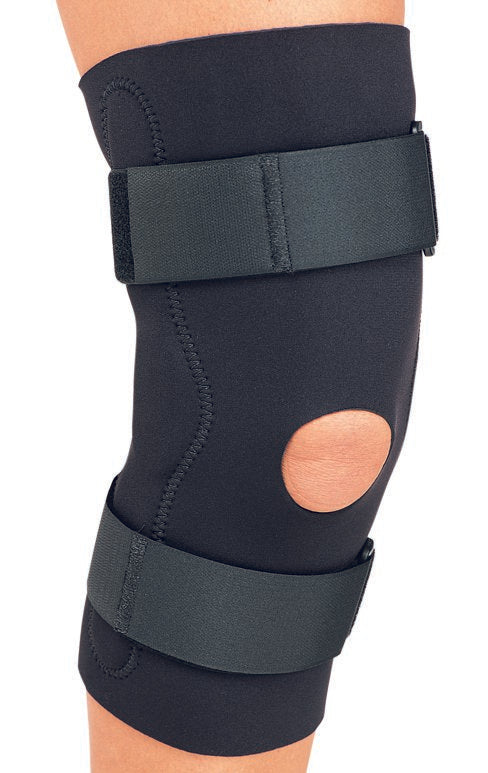 ProCare® Knee Brace Large D-Ring / Hook and Loop Strap Closure 20-1/2 Inch to 23 Inch Thigh Circumference Left or Right Knee (302499_EA) 1/EA