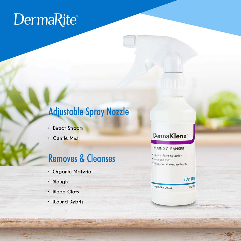 DermaKlenz® Wound Cleanser 8 oz. Spray Bottle NonSterile (695541_EA) 1/EA