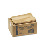 HOSPECO® Napkin Receptacle Liners, 7.5" x 3" x 10.5", Brown, 500/Carton (HOS260) Carton of 500