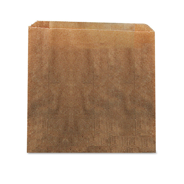 HOSPECO® Waxed Kraft Liners, 10.5" x 9.38", Brown, 250/Carton (HOS6141)