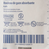 Dermacea™ Fluff Bandage Roll 4-1/2 Inch X 4-1/10 Yard 6-Ply Sterile 1 per Pouch (516652_RL) 1/RL