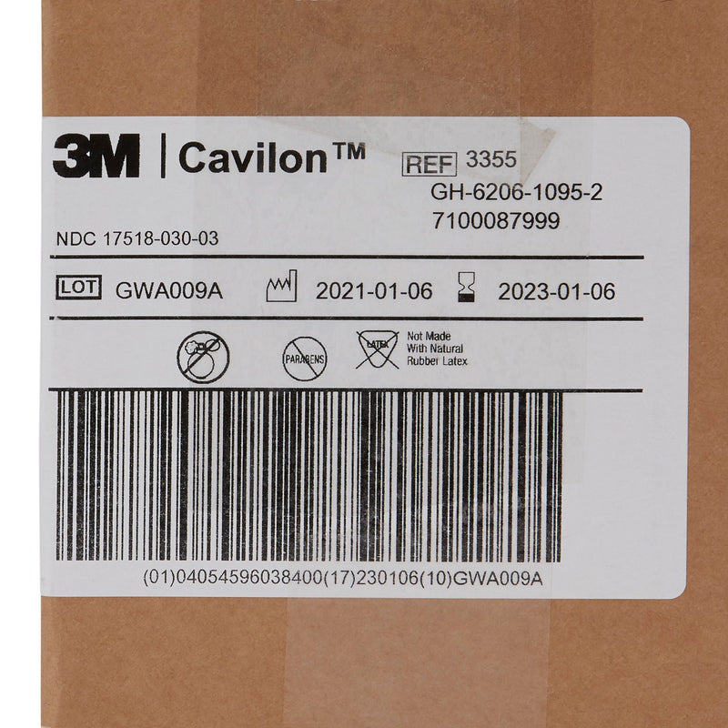 3M™ Cavilon™ Skin Protectant 3.25 oz. Tube Unscented Cream CHG Compatible (806588_EA) 1/EA